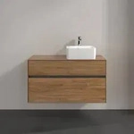 Villeroy & Boch Collaro Waschtischunterschrank 1000 x 548 x 500mm - Kansas Oak