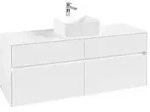 Villeroy & Boch Collaro Waschtischunterschrank 1400 x 548 x 500mm - Wei&szlig; matt