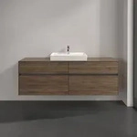 Villeroy & Boch Collaro Waschtischunterschrank 1600 x 548 x 500mm - Arizona Oak