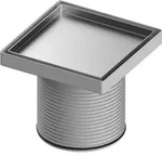 TECE TECEdrainpoint S Rostrahmen 150 x 150 inklusive Fliesenmulde "plate" - Neutral