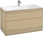 Villeroy & Boch Finion Waschtischunterschrank mit Wandbeleuchtung, 996 x 591 x 498mm