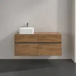 Villeroy & Boch Collaro Waschtischunterschrank 1200 x 548 x 500mm - Kansas Oak