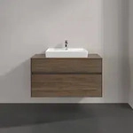 Villeroy & Boch Collaro Waschtischunterschrank 1000 x 548 x 500mm - Arizona Oak