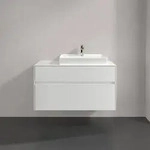 Villeroy & Boch Collaro Waschtischunterschrank 1000 x 548 x 500mm - Wei&szlig; matt