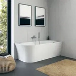 Duravit DuraSenja Vorwand-Badewanne - Wei&szlig;