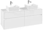 Villeroy & Boch Collaro Waschtischunterschrank 1400 x 548 x 500mm - Wei&szlig; matt