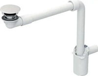 Geberit 152089011, Geberit Waschtisch Ablauf, Raumsparmodell, DN32 mit freiem