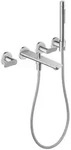 Axor Citterio C 3-Loch Wannenmischer mit Handbrause, Cubic Cut - Chrom