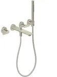 Axor Citterio C 3-Loch Wannenmischer mit Handbrause - brushed nickel