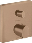 Axor 12715310, Axor Starck Organic Thermostat Unterputz mit Abstellventil brushed red