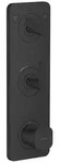 Axor Citterio C Thermostatmodul Cubic Cut - schwarz matt