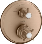 Axor 16800310, Axor Montreux Thermostat Unterputz brushed red gold optic