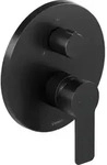 Duravit D-Code 2.0 Einhebel-Brausemischer Unterputz - schwarz matt