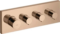 Axor 10751300, Axor Starck Showercollection Thermostatmodul f&uuml;r 3 Verbraucher