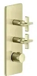 Gessi Inciso Hochleistungs-Thermostat mit 2 separaten Wegen - messing