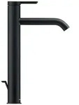 Duravit C.1 Einhebel-Waschtischmischer XL mit Zugstangen Ablaufgarnitur - schwarz