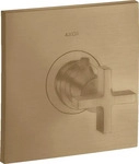 Axor 39716140, Axor Citterio Thermostat 59l/min Highflow Unterputz mit Kreuzgriff