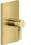 Gessi Inciso Dusche Unterputz-Einhebelmischer - gold