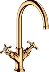 Axor 16506990, Axor Montreux 2-Griff-Waschtischarmatur 210 ohne