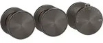 Gessi ORIGINI Hochleistung-Thermostat 2 Wege; metall schwarz geb&uuml;rstet - Metall