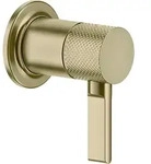 Gessi Inciso Unterputz-Einhebelmischer - messing geb&uuml;rstet