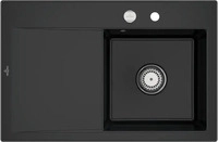 Villeroy & Boch 334702R7, Villeroy & Boch Subway Style 45 K&uuml;chensp&uuml;le pure Black
