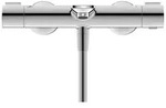 Duravit Wave Wannenthermostat Aufputz - chrom