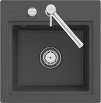 Villeroy & Boch 335A02i4, Villeroy & Boch Subway Style 50 S K&uuml;chensp&uuml;le Graphit