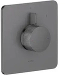 Axor Citterio C Mischer Unterputz f&uuml;r 1 Funktion Cubic cut - polished black chrome