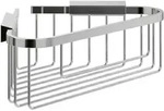 Villeroy & Boch Elements Tender Eck-Duschkorb - brushed nickel matt