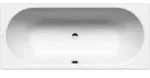 Kaldewei Classic Duo Rechteck-Badewanne; Modell 109; 1800 x 750 x 420mm - alpinwei&szlig;