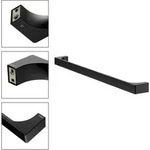 KEUCO Edition 11 Black Selection Badetuchhalter 600mm - schwarz matt