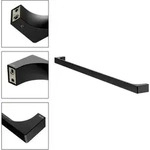 KEUCO Edition 11 Black Selection Badetuchhalter 800mm - schwarz matt