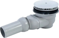 Duravit 790263000000000, Duravit Duschwannenablauf, Abgang waagerecht wei&szlig;