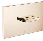 Dornbracht WC-Dr&uuml;ckergarnitur f&uuml;r TECE - light gold