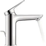 Duravit Wave Einhebel-Waschtischmischer M mit Zugstangen-Ablaufgarnitur - chrom