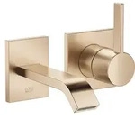 Dornbracht IMO Waschtisch-Wand-Einhandbatterie 170mm - light gold geb&uuml;rstet
