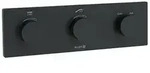 KLUDI TOUCHTRONIC elektronisches Unterputz Thermostat - schwarz matt