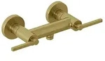 KLUDI Nova Fonte Puristic Brausearmatur brushed gold - brushed gold PVD