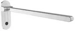 Villeroy & Boch ViCare Design Klappgriff 650mm, mit Easy Click Aush&auml;ngemechanismus -