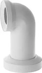 Duravit 0014280000, Duravit Ablaufbogen mit Rosette, Abgang senkrecht Neutral