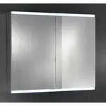 KEUCO Royal Modular 2.0 Spiegelschrank beleuchtet, Wandvorbau - Aluminium