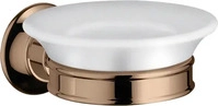 Axor 42033300, Axor Seifenhalter Montreux polished red gold optic