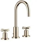 Dornbracht Tara. Waschtisch-Dreilochbatterie Ausladung 135mm - Champagne