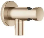 Dornbracht Wandanschlussbogen mit integriertem Brausehalter - light gold...