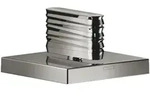 Dornbracht CL.1 Seitenventil rechtsschlie&szlig;end 1/2" - dark chrome