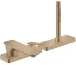 Axor Citterio C Einhebel-Wannenmischer - brushed red gold optic