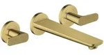 Axor Citterio C 3-Loch Wannenmischer Cubic Cut - polished gold optic