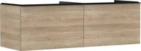 Hansgrohe 54072670, Hansgrohe Xelu Q Waschtischunterschrank 1560mm Korpus Eiche