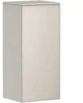 Hansgrohe Xevolos E Halbhochschrank Korpus sandbeige matt, Front wei&szlig; metallic...